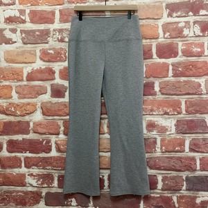 Anthropologie Cynthia Rowley Pants Women's Large Gray Stretchy Wide Leg Casual
